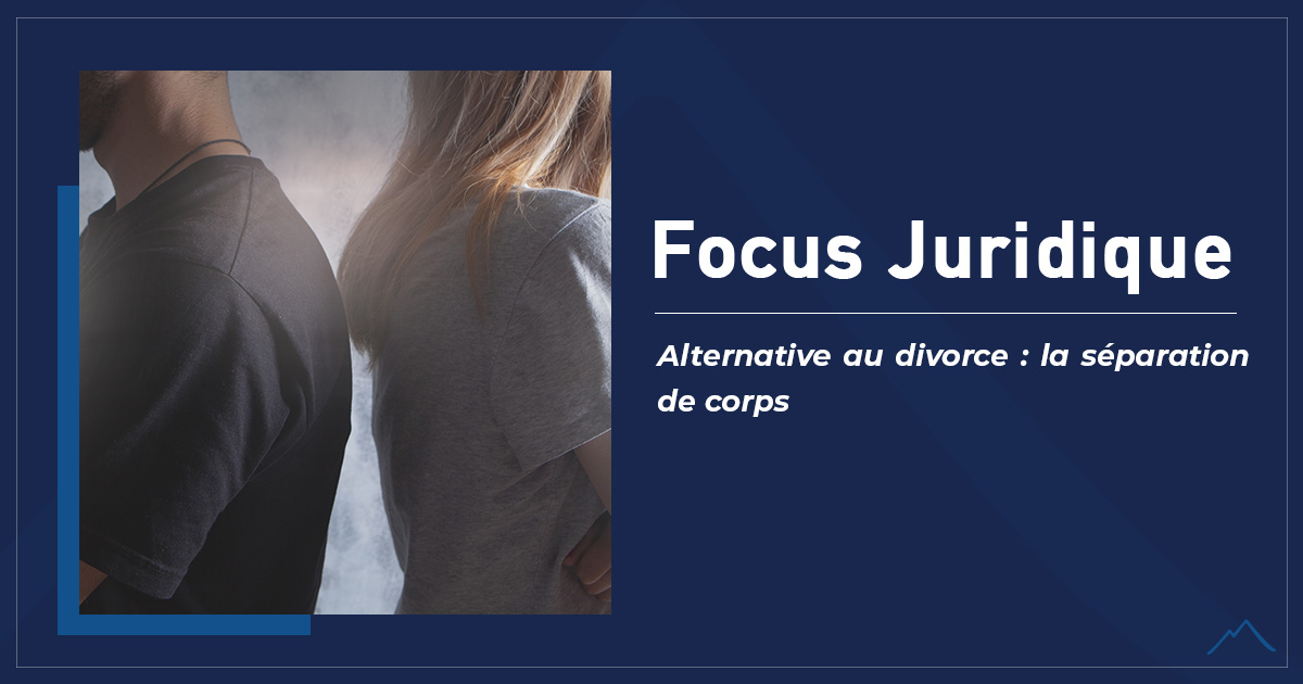 Alternative au divorce : la séparation de corps